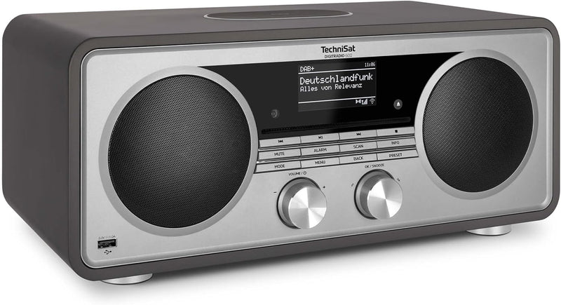 TechniSat DIGITRADIO 602 - Kompaktanlage mit 70 Watt 2.1 Lautsprechersystem (Stereo Musik-Center mit