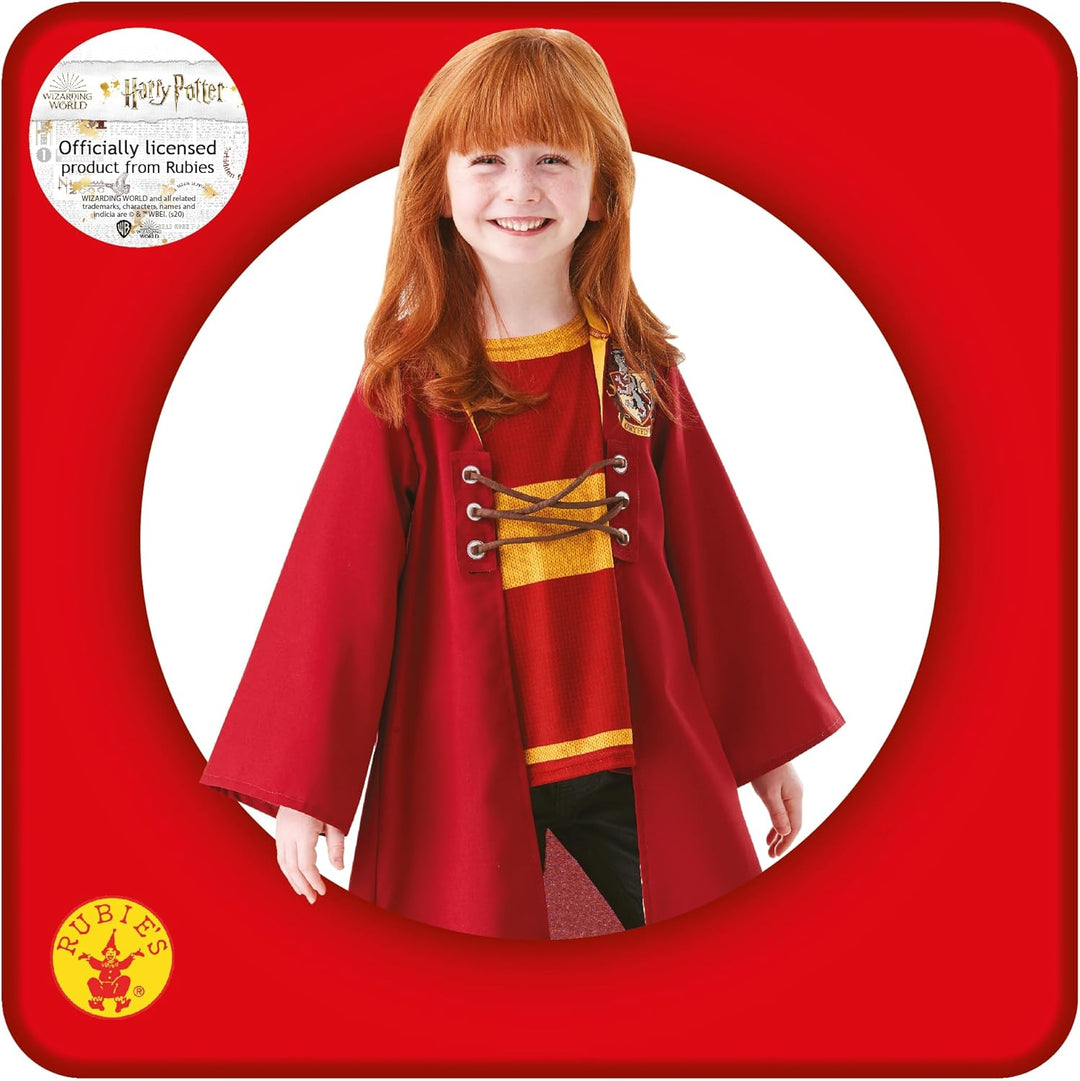RUBIE'S 300693L Harry Potter Kostüm, Unisex-Kinder, rot,Large 7-8 Jahre Large 7-8 Jahre Rot, Large 7