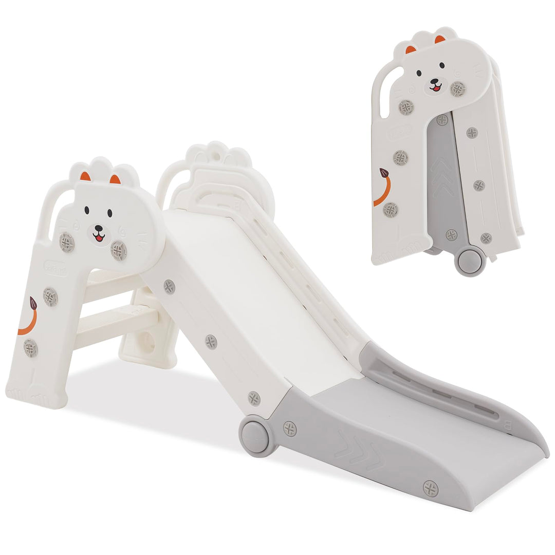 HOMCENT Rutsche für Kinder, Faltbar Kinderrutsche Babyrutsche, Fun Slide, Gartenrutsche Kleinkinderr