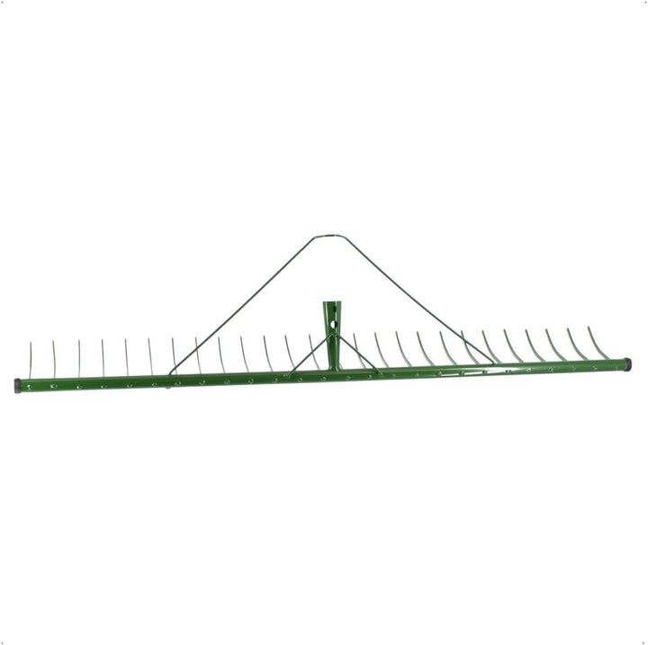 Rekord Heurechen mit 26 Zinken Breite 95 cm aus Stahl, pulverbeschichtet - ohne Stiel, Laubrechen, R