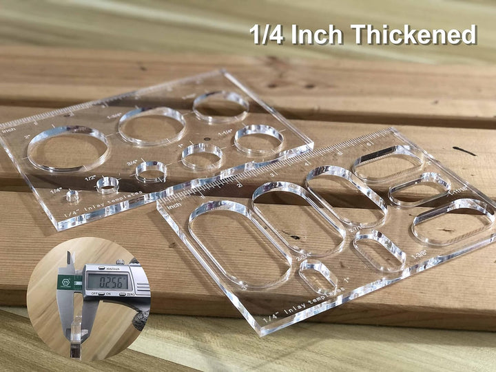 Router Jig Butterfly Star Inlay Templates, Dekorative und Router Templates für die Holzbearbeitung (