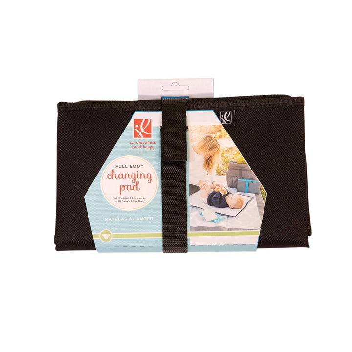 JLChildress JLC-1105 Faltbare Wickelunterlage 48x76 cm schwarz, schwarz