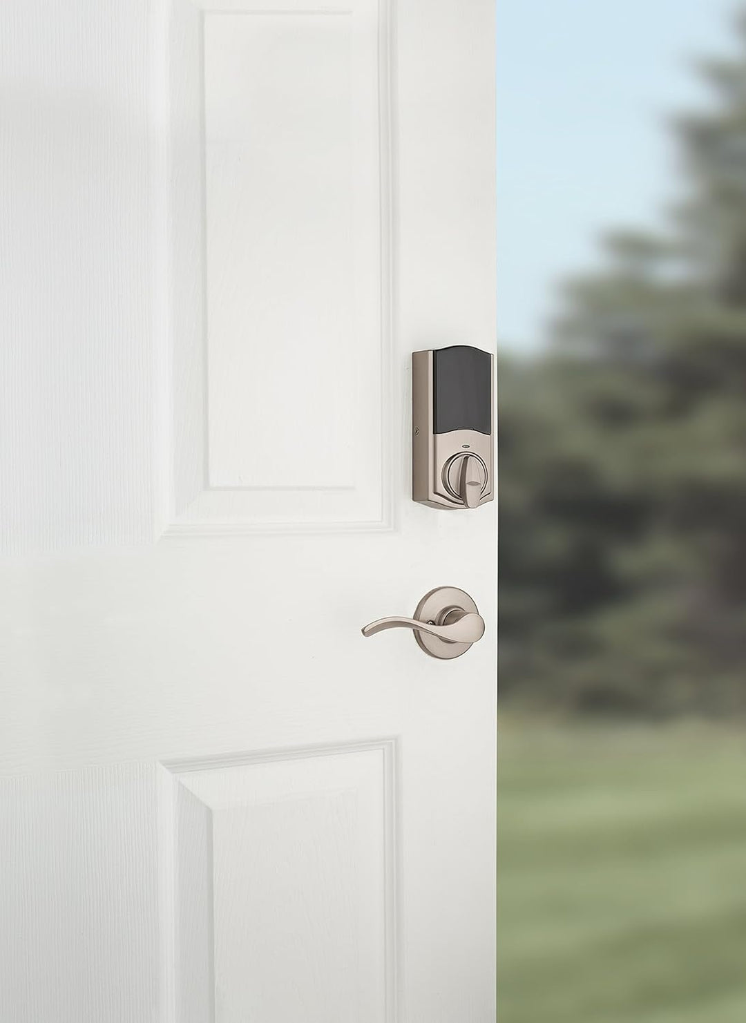 Kwikset 98880-004 SmartCode 888 Smart Lock Touchpad Elektronisches Riegelschloss mit Z-Wave Plus mit