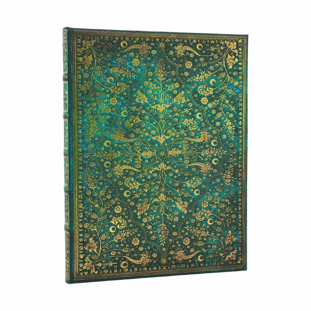Paperblanks - Emerald Flower - Nature's Grace - Journal - Ultra - Lined - Clasp - 144 Pg - 120 Gsm,