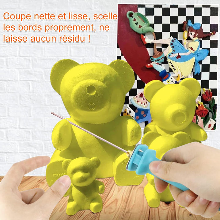 Professioneller Polystyrol-Schneidemaschine, elektrischer Schaumstoff, Werkzeug, 110 – 250 V, 18 W,