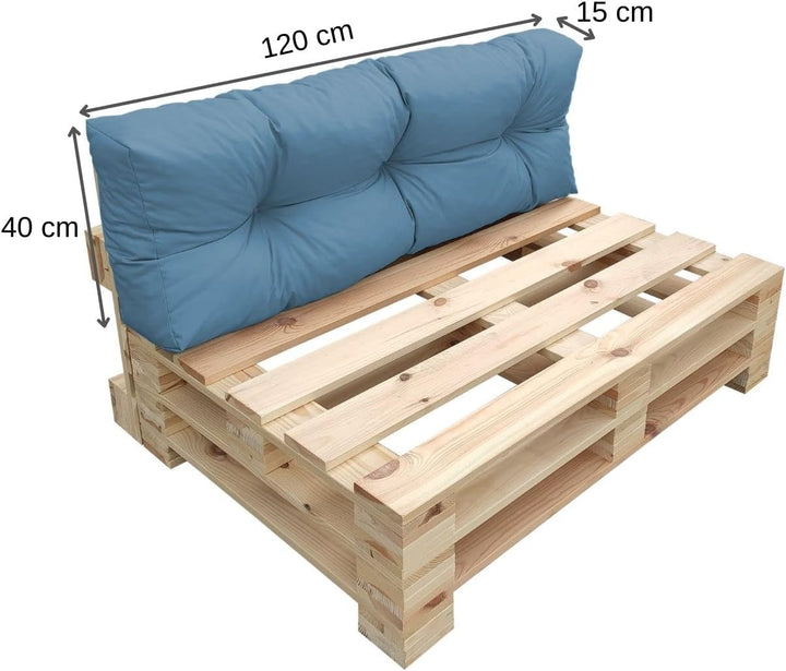 chilly pilley Palettenkissen Wasserdicht Palettenauflage Palettenpolster Palettenmöbel Gartenkissen