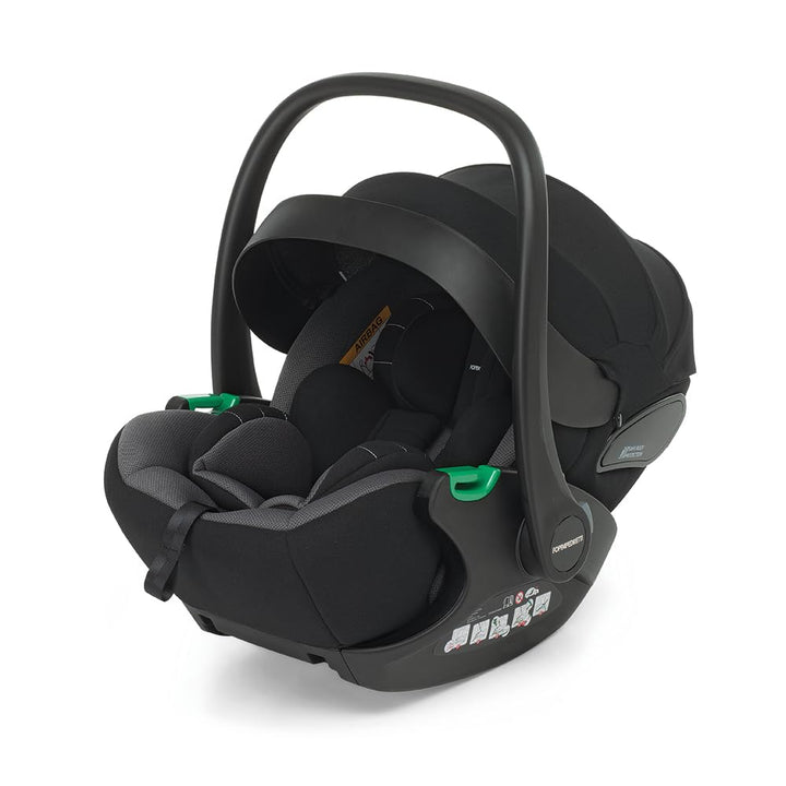 Foppapedretti Rek i-Size Babyschale, neigbar, Schwarz, schwarz