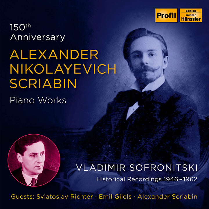 Alexander Nikolayevich Scriabin 150th Anniversary, Audio-CD