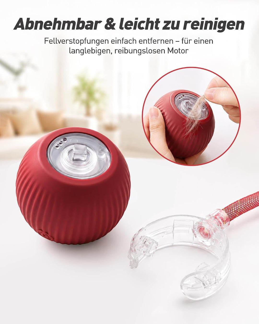 Interaktives Katzenspielzeug Ball, Elektrischer Katzenball Für Drinnen | Katzenspielzeug Mit Schwanz