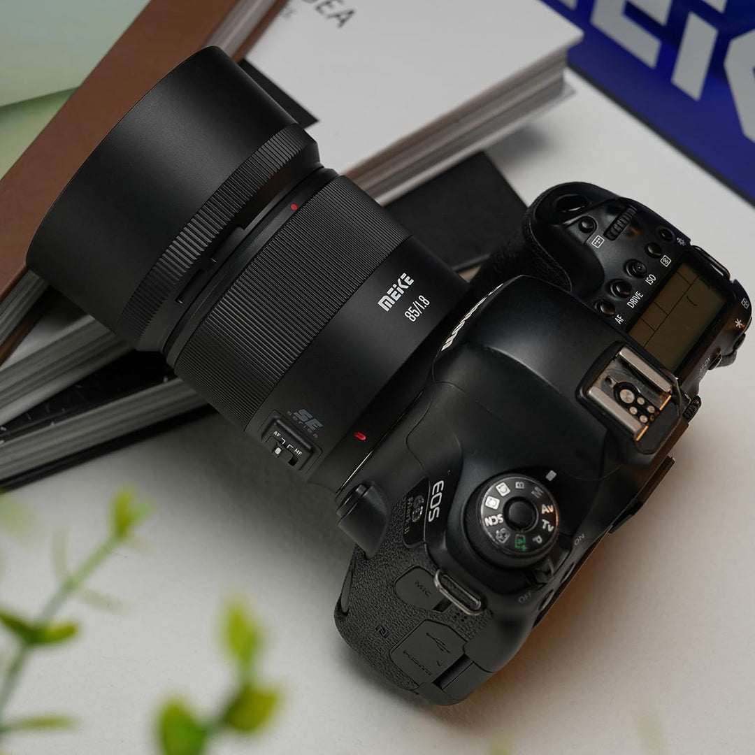 Meike 85 mm F1.8 SE Mark II STM AF Vollformat Autofokus Medium Teleobjektiv Hohe Auflösung 8K Portra