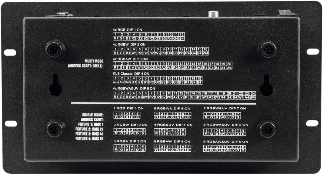 EUROLITE DMX LED EASY Operator Deluxe | DMX-Controller für 4 LED-Scheinwerfer