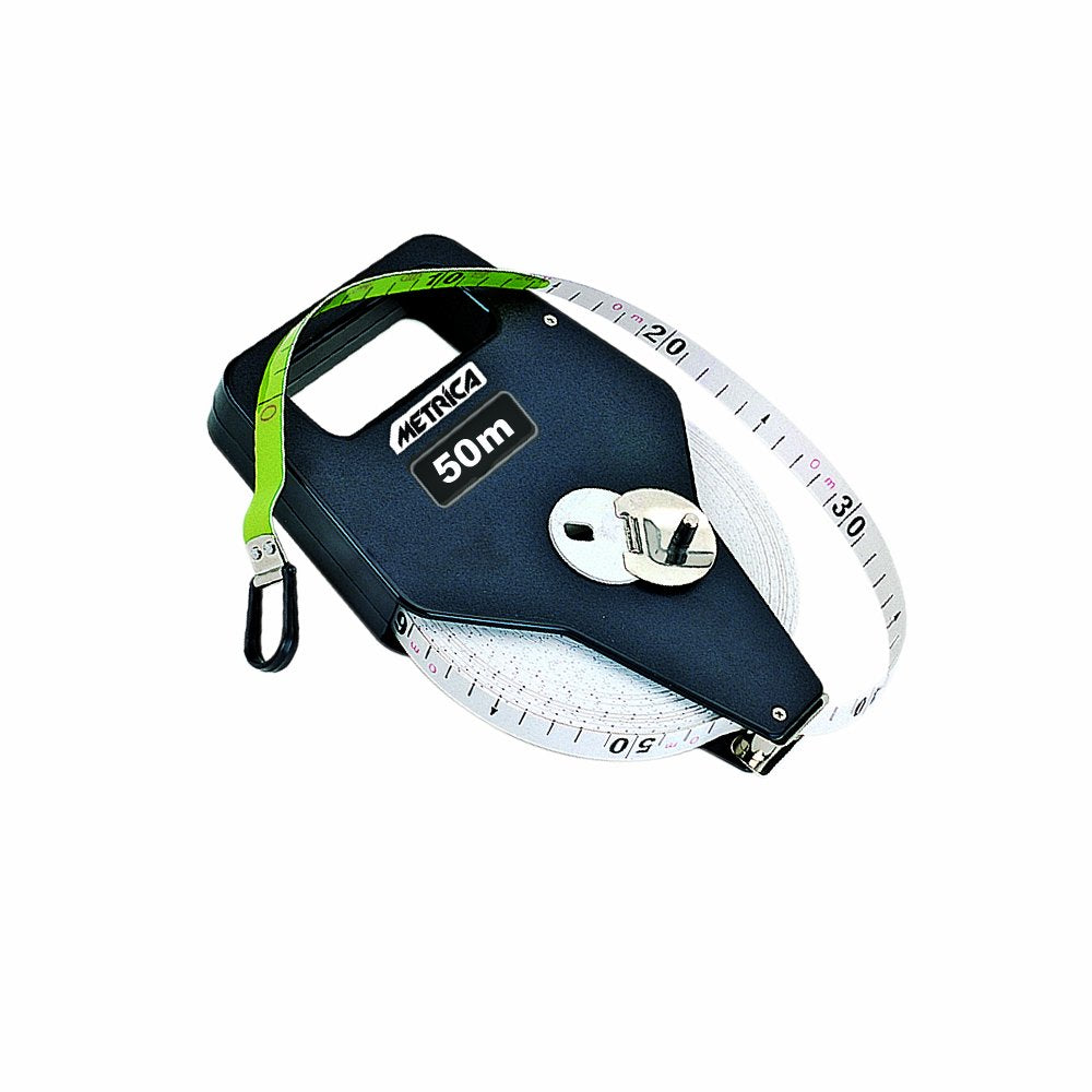 Metrica 40057 Metrisches Massband, Glasfaser, 50 m