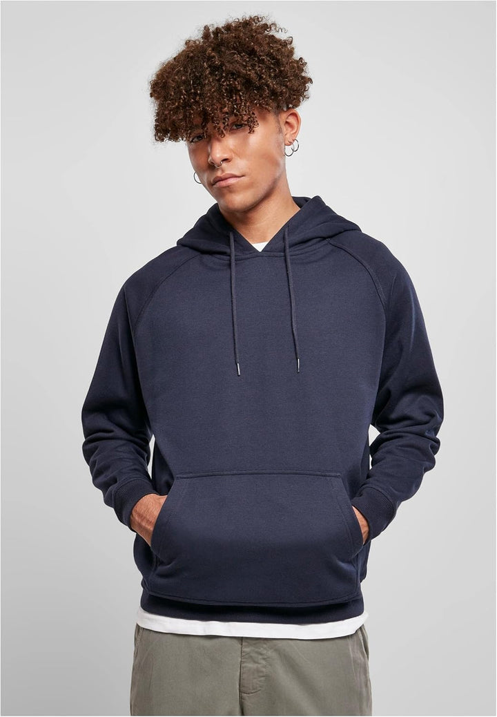 Urban Classics Herren Blank Hoody Kapuzenpullover S Midnightnavy, S Midnightnavy
