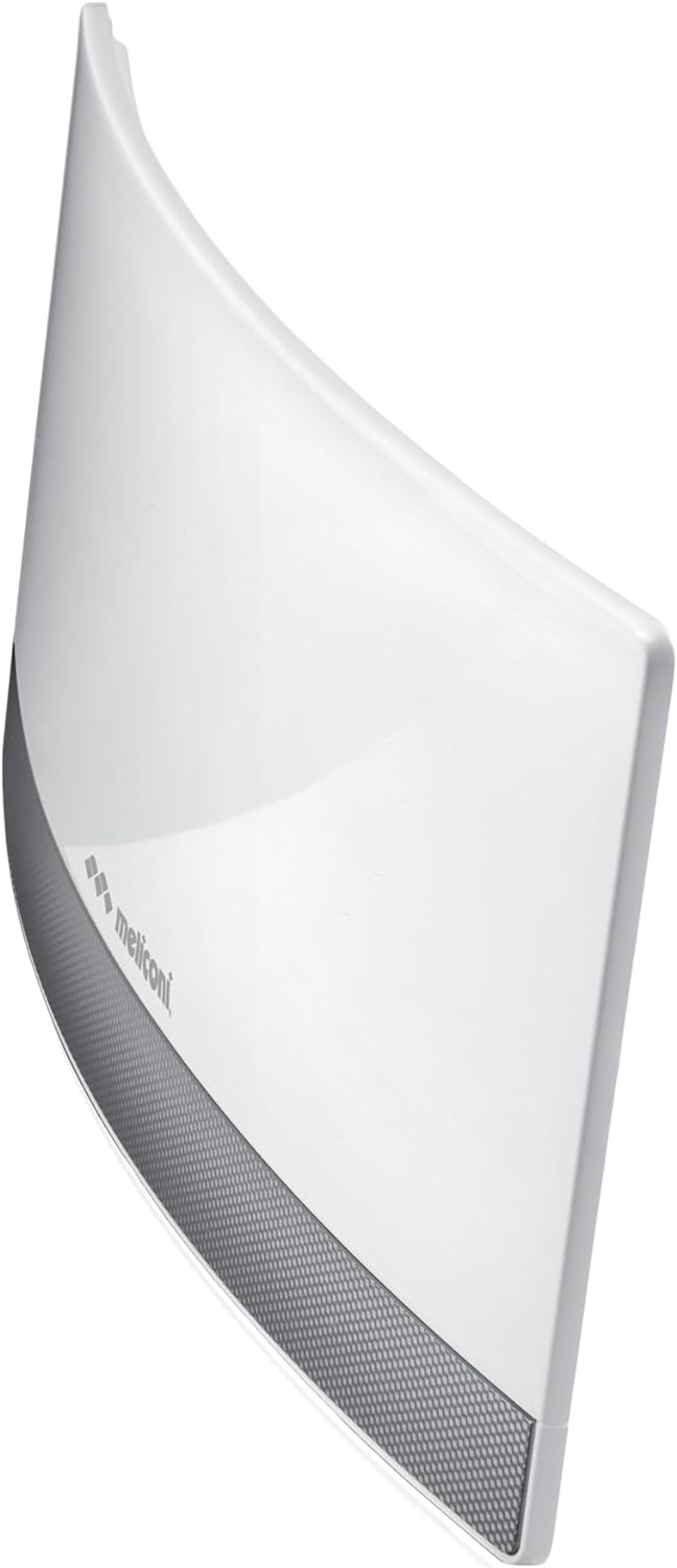 Meliconi | AT55 R1 USB TV-Antenne - TV-Antenne für den Innenbereich mit Einstellbarer Verstärkung -