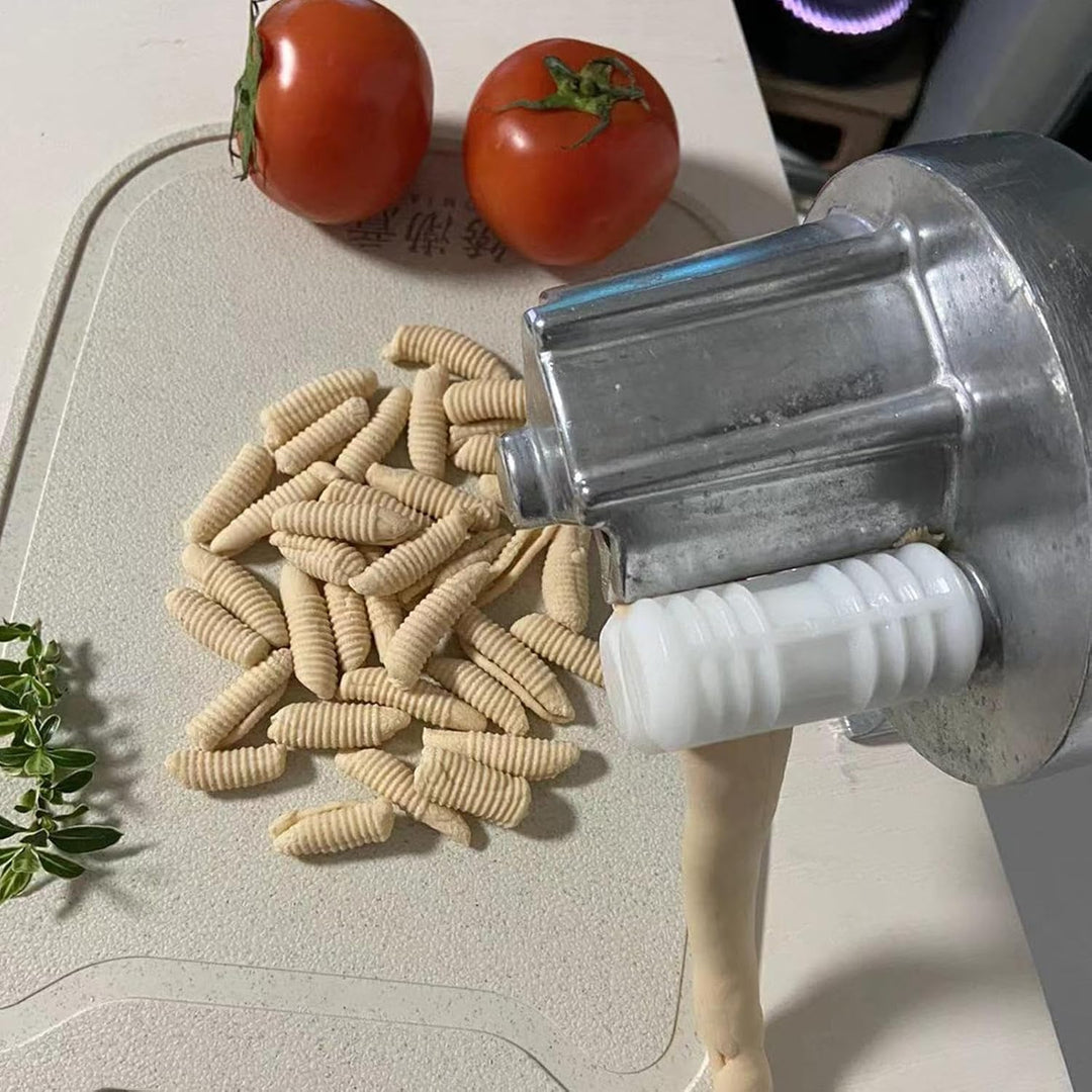 Manuelle Nudelmaschine Mit Handkurbel Und Tischklemme, Aluminiumlegierung Cavatelli Maker Für Gnocch