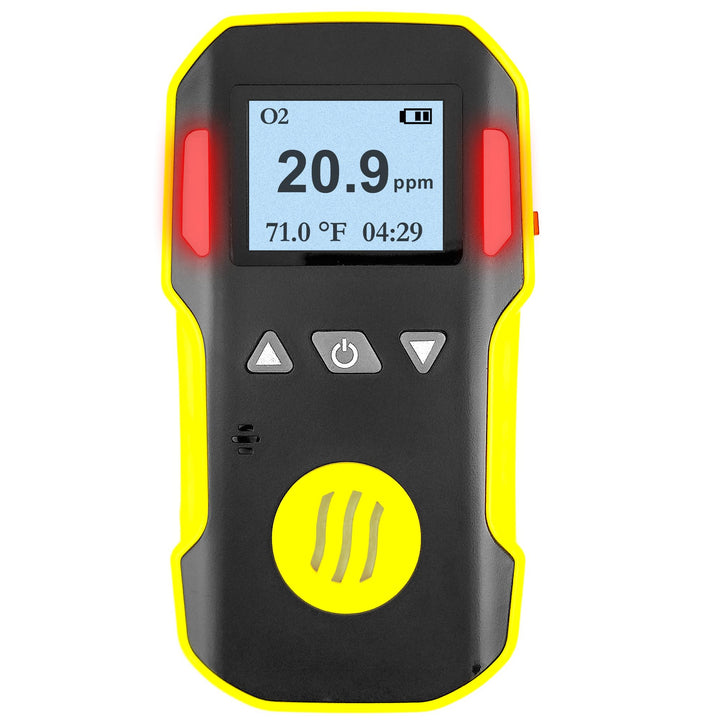 FORENSICS Sauerstoff O2 Detektor & Analyzer | Ton, Licht und Vibration Alarm | 0-30% O2