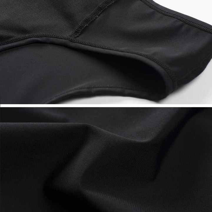 XUJI Transgender FTM Trans Atmungsaktive Halb Brust binder S T1-schwarz, S T1-schwarz