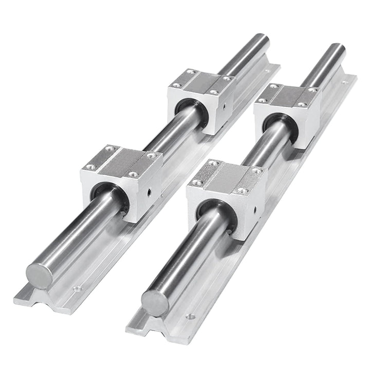 CNCMANS SBR16-300/600/1000mm Linearschienen 6 Linearführungsschienen mit 12SBR16UU-Lagerblöcken + RM