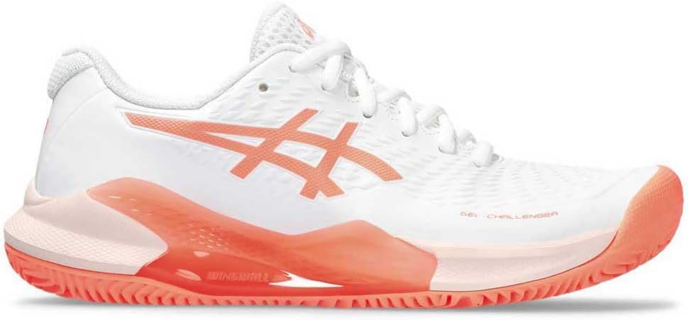 ASICS Gel-Challenger 14 Clay, White Sun Coral