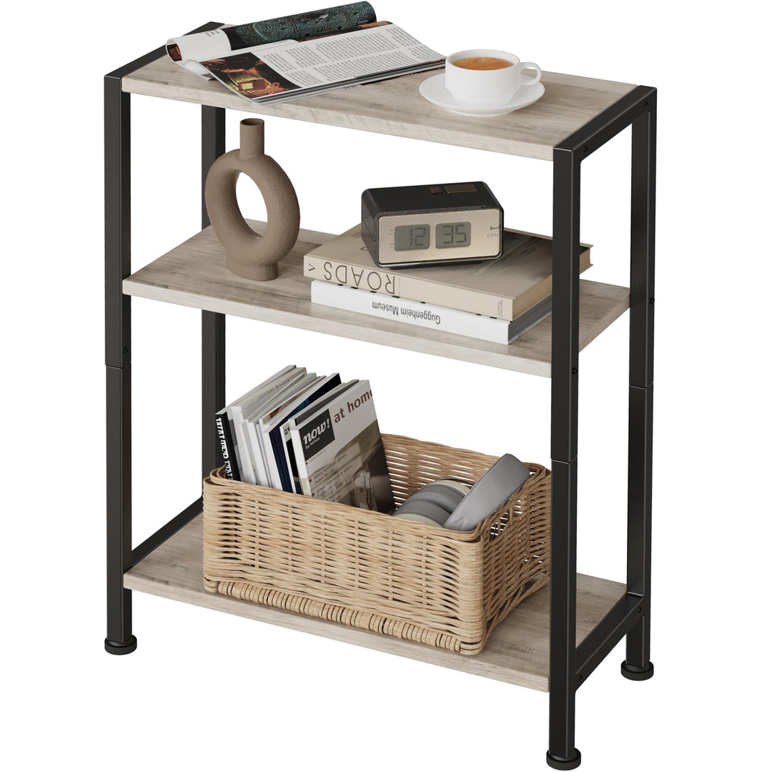 Beistelltisch, KleinerBeistelltisch, Sofa-Beistelltisch für schmale Räume, SchlankerBeistelltisch, N
