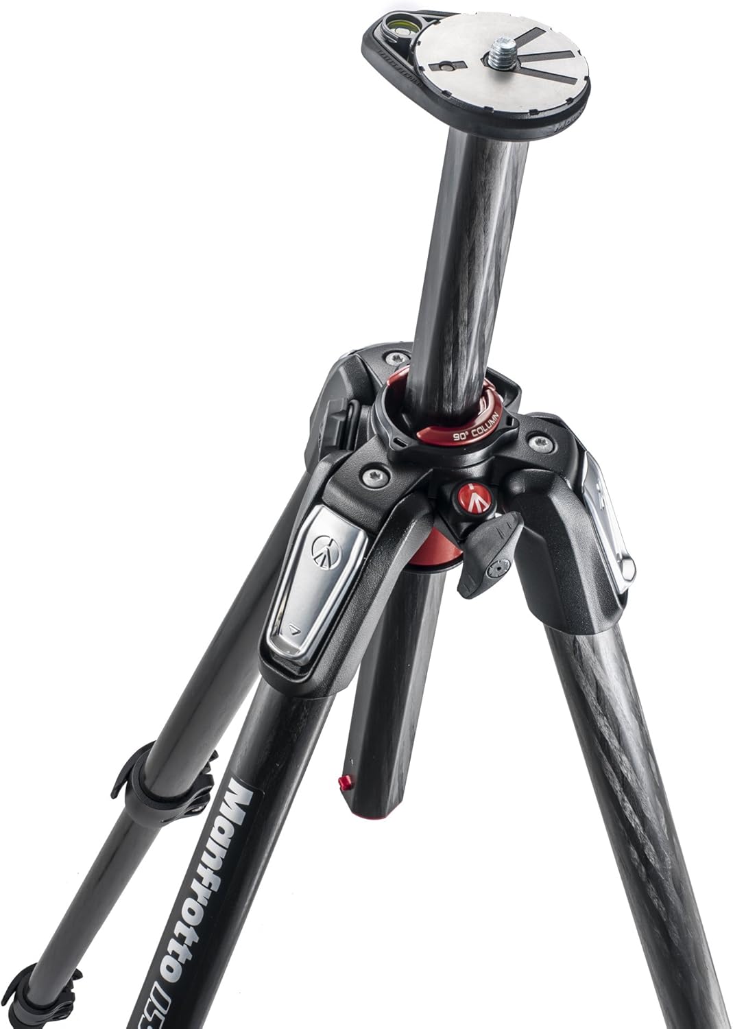 Manfrotto 055XPRO Carbon-Stativ mit 3 Segmenten – Leichtes Reise-Stativ für DSLR & spiegellose Kamer