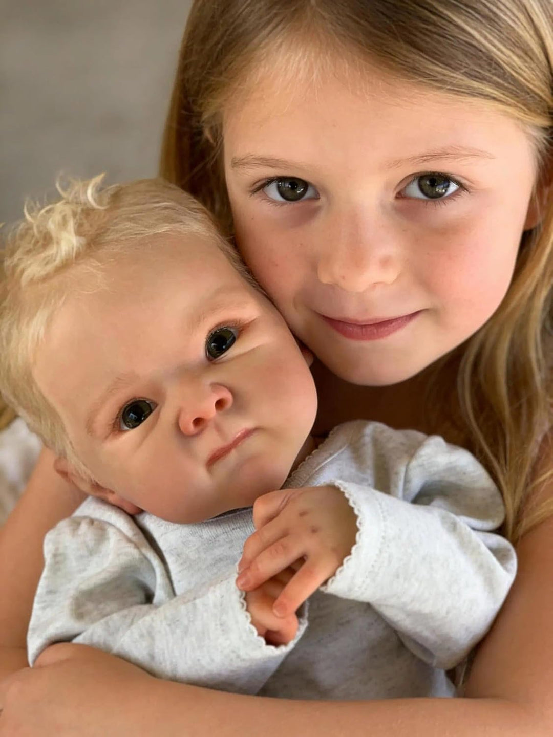 Zero pam Reborn Baby Vollsilikon Lebensecht Jungen Offene Augen, 45 cm Silikon Babys Weichkörper, Le