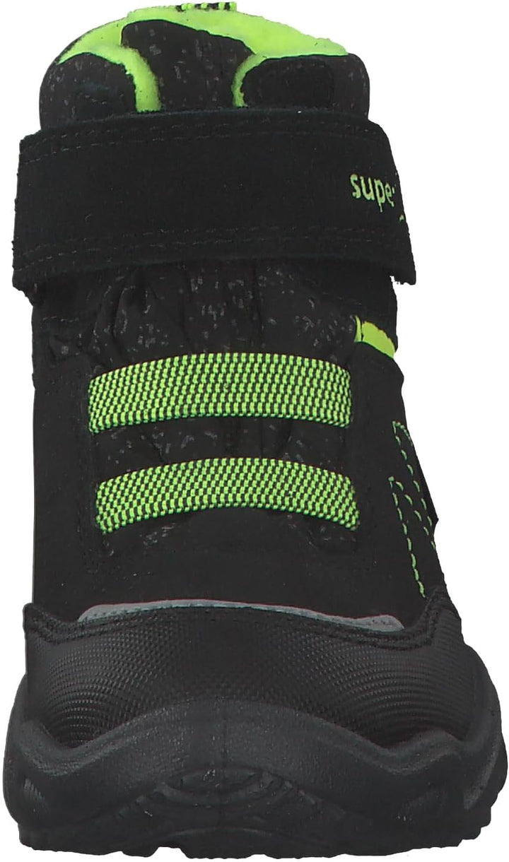 Superfit Jungen Glacier Warm Gefütterte Gore-tex Schneestiefel 22 EU Weit Schwarz Gelb 0000, 22 EU W