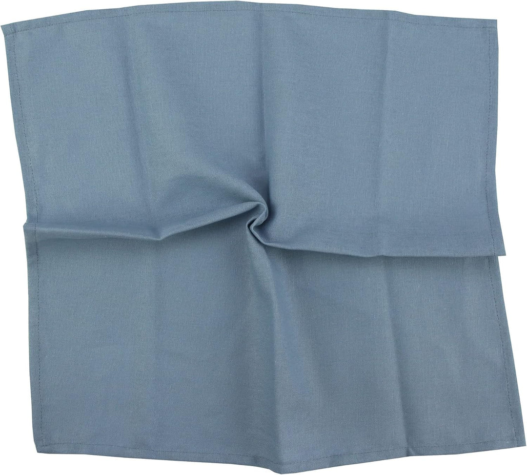 weich Polyester -Leinen gemischt Abendessen Cloth Servietten, 12 Stück (40 x 40 cm), für Veranstaltu