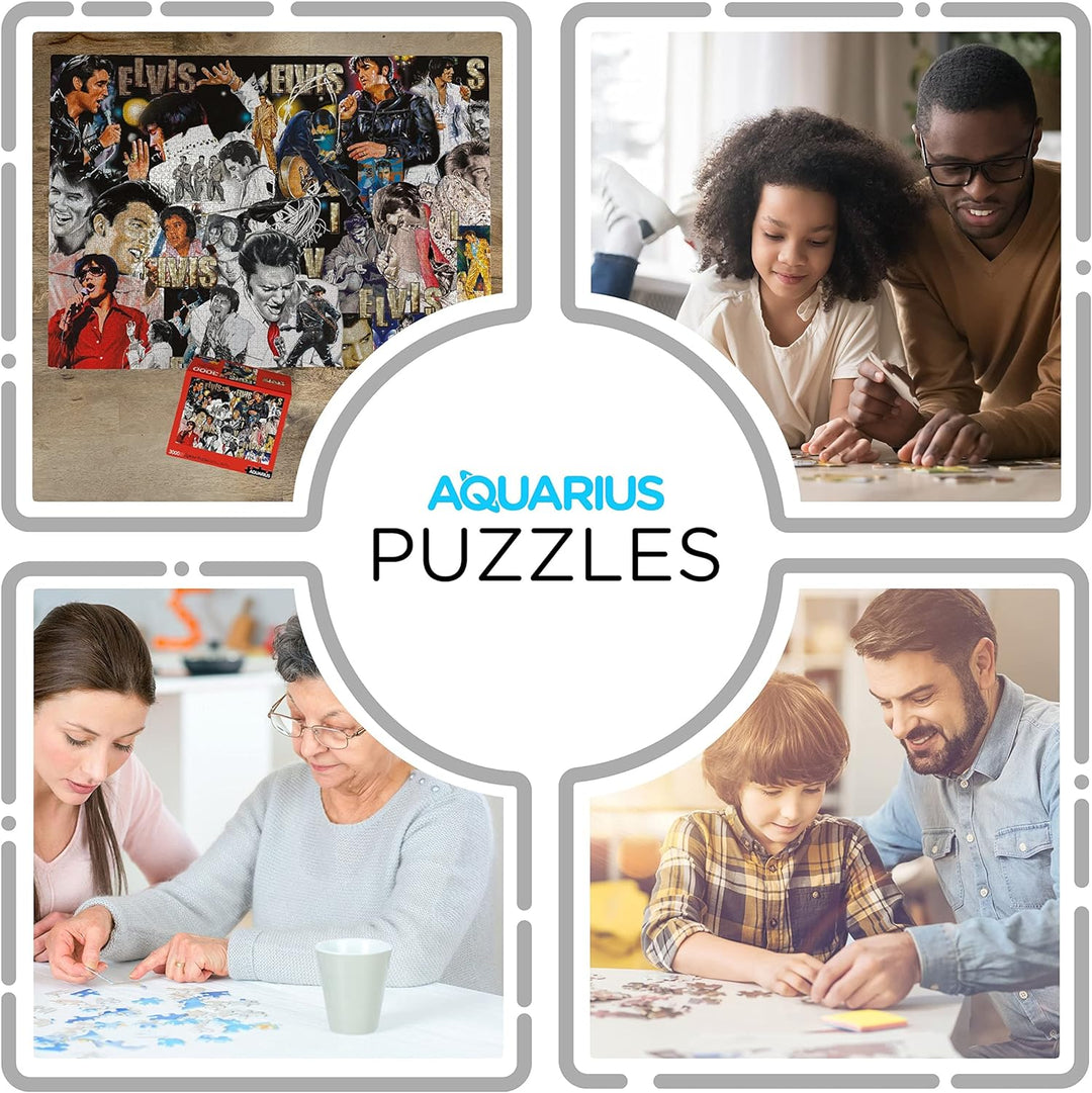 AQUARIUS Elvis Puzzle (3000 Piece Jigsaw Puzzle) - Officially Licensed Elvis Presley Merchandise & C