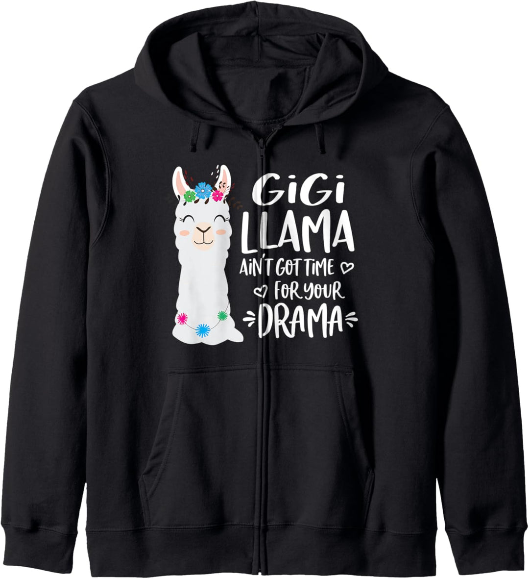 Gigi Llama Drama Alpaca Kapuzenjacke