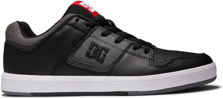 DC Shoes Herren Cure Skate-Schuh 44.5 EU Black Pirate Black, 44.5 EU Schwarz Grau