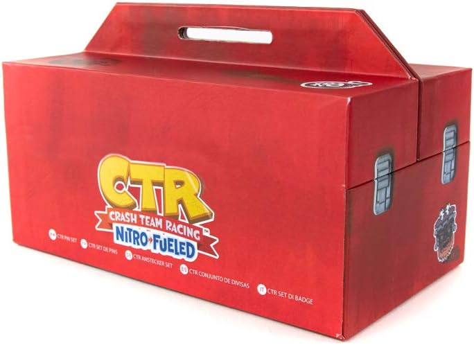 TUBBZ Crash Team Racing Nitro-Fueled Toolbox Pin Set NS1609 multi einheitsgrösse