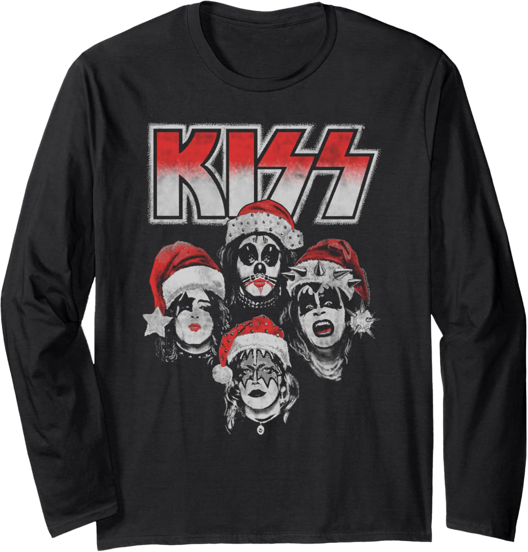 KISS - Detroit Rock Santa Langarmshirt