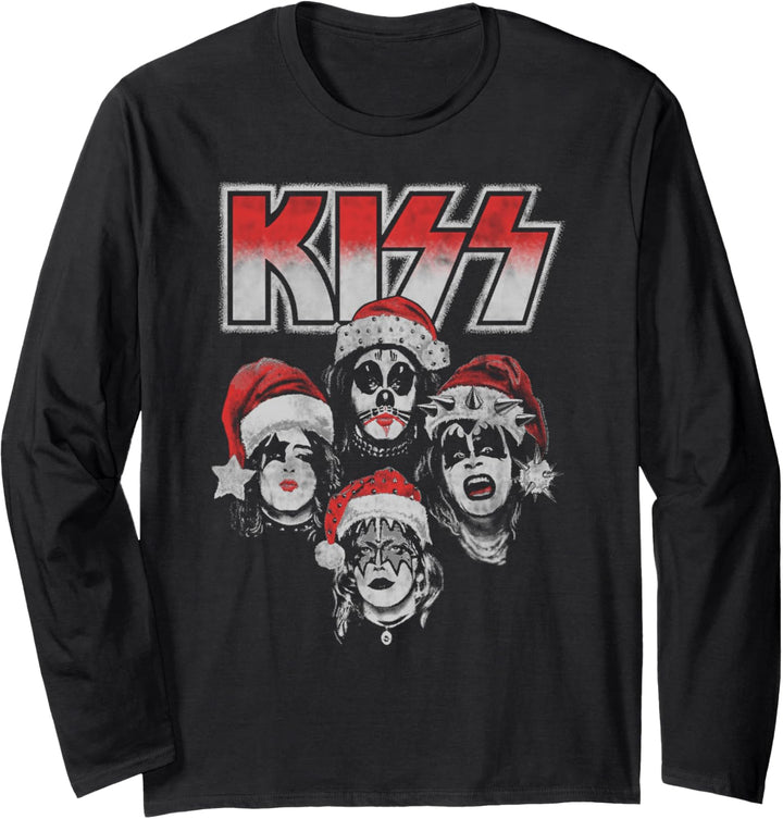 KISS - Detroit Rock Santa Langarmshirt