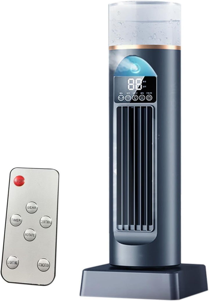 Turm AC -Klimaanlage, Kaltluftventilator, Cool Air Lüfter für Schlafzimmer, Ruhiger oszillierender b