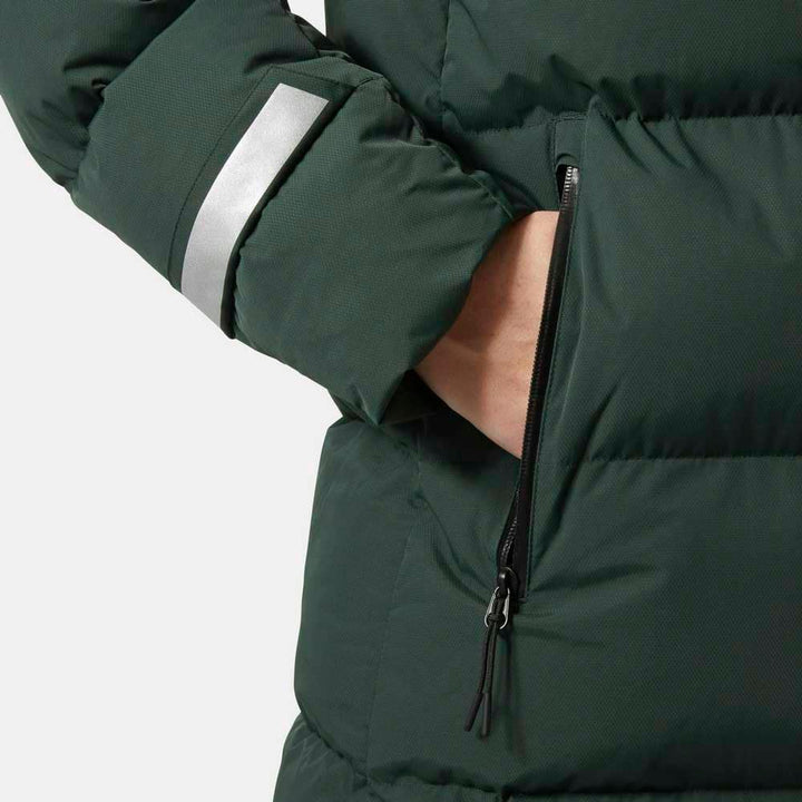 Helly Hansen Damen Adore Puffy Parka XL Dunkler Dschungel, XL Dunkler Dschungel