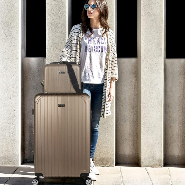 ITACA - Koffer Gross, Koffer Mit Rollen Für Komfortable Reisen Mit Stabiler Bauweise, Modernem Desig