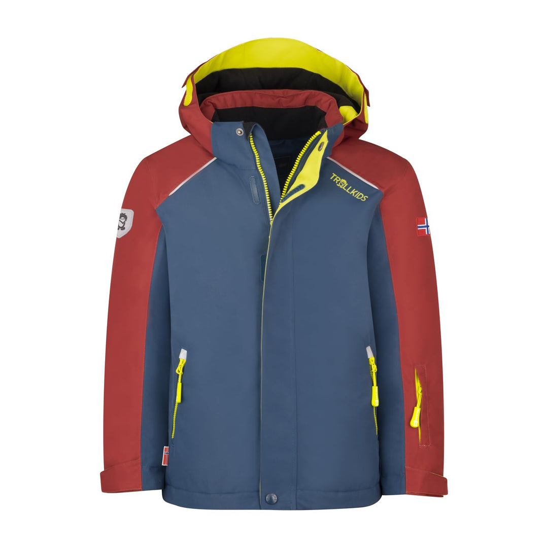 Trollkids Kids Holmenkollen Snow Jacket PRO 92 Carmin Red, 92 Carmin Red