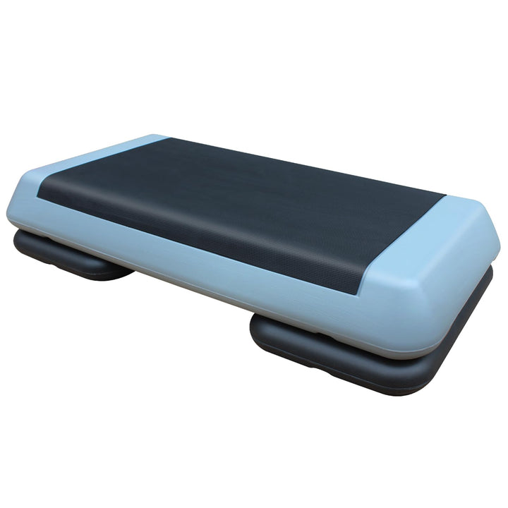 76 cm Zoll verstellbarer Aerobic-Stepper in Fitness- und Trainingsplattform, rot/schwarz, mit 2 Erhö