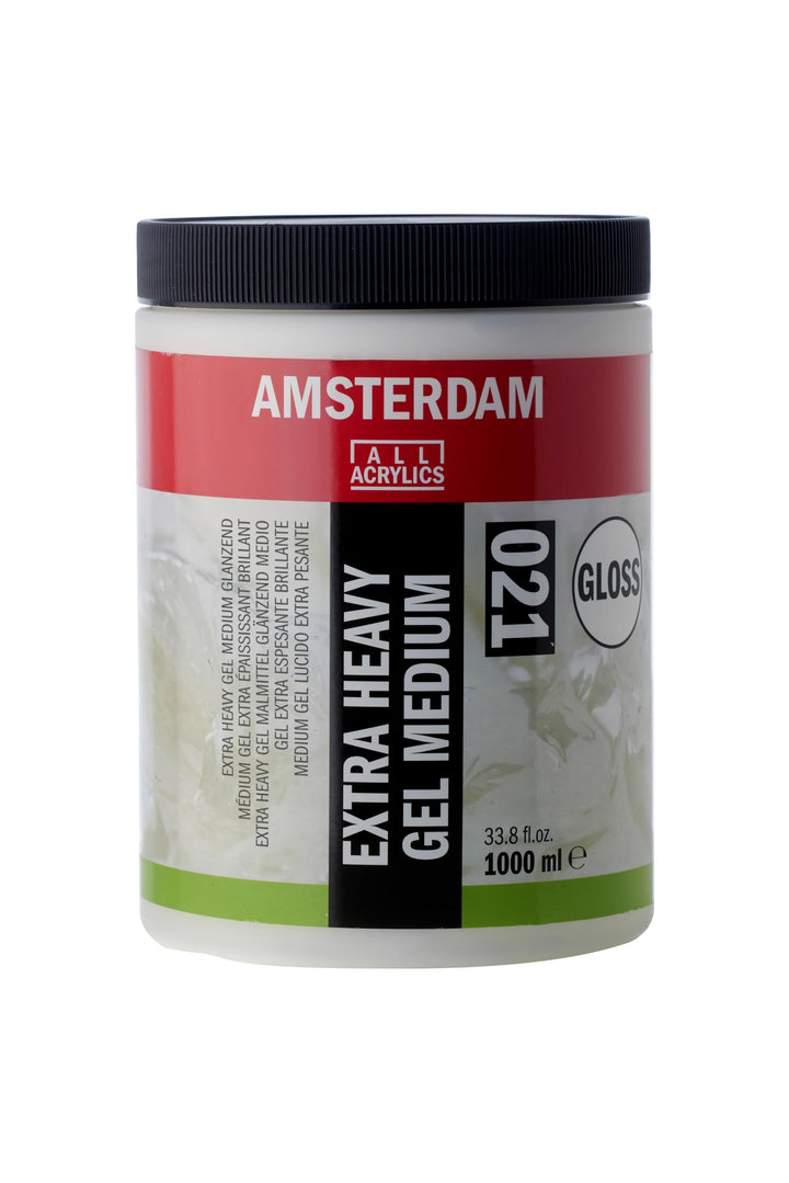 Amsterdam Extra Heavy Gel Medium Gloss 021 Jar 1000 ml (24193021)