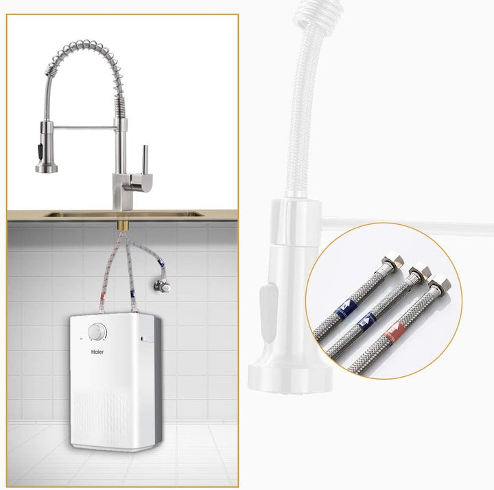 AIMADI Niederdruck Armatur Küche Niederdruckarmatur Wasserhahn küchenarmatur niederdruck mit brause