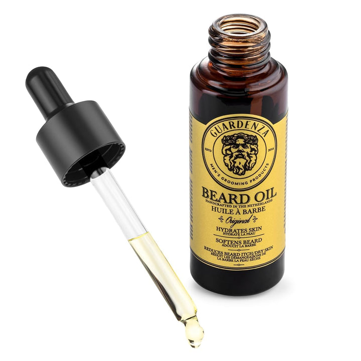 Guardenza Bart Öl – Original – alle Natural 30 ml spendet Feuchtigkeit Skin &amp; erweicht Bart &amp; reduzi