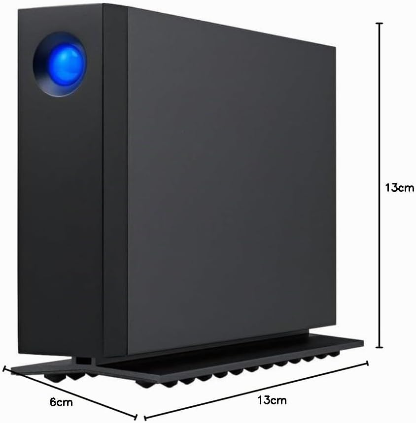 LaCie d2 Professional 4TB externe Festplatte, 3.5 Zoll, PC & Mac, schwarz, inkl. 5 Jahre Rescue Serv