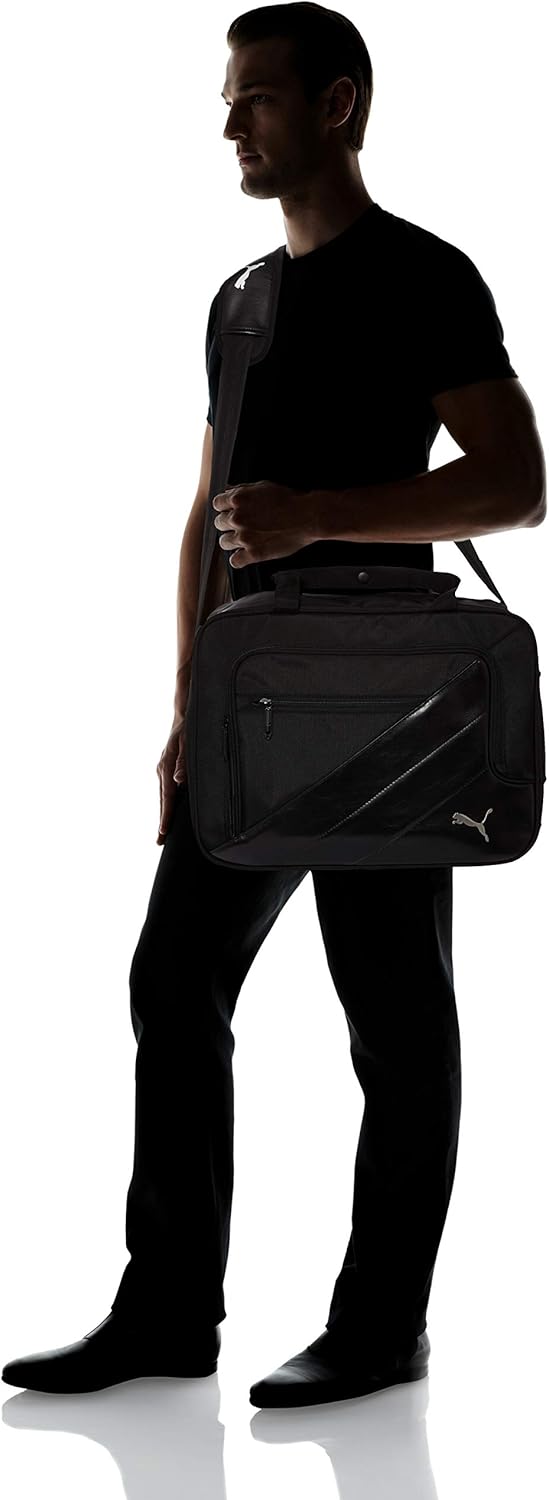 PUMA Team Messenger Bag Tasche Schwarz, Schwarz
