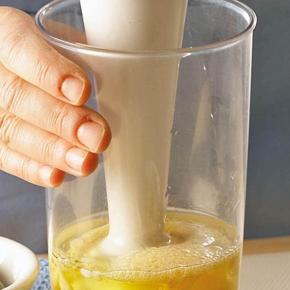 Anakel Home Mixeraufsatz 4193 Stabmixer ersatzteile kompatibel und Braun Weiss I Kunststoff 2 Wellen