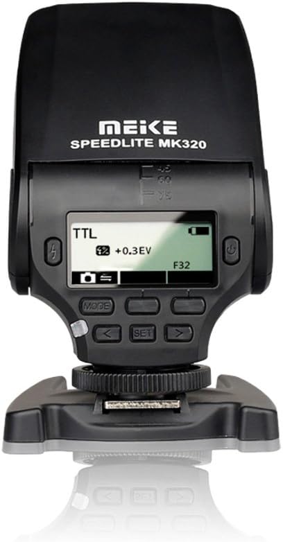Meike Speedlite MK-320 i-TTL Blitz Passend für Nikon F DSLR Kameras Für Nikon F DSLR (MK-320), Für N