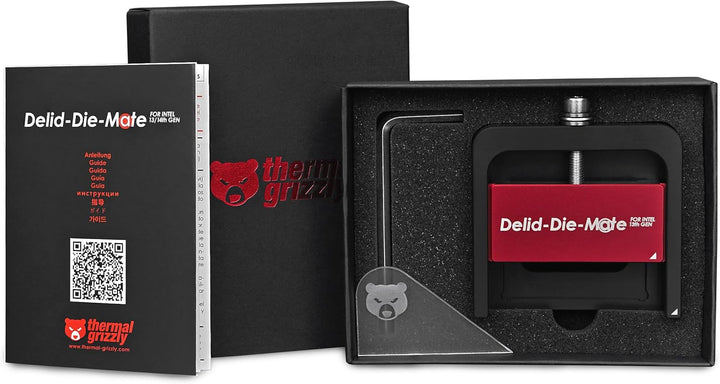 Thermal Grizzly - Delid-Die-Mate - Intel 13th Gen CPU Delid-Tool - Werkzeug zum Entfernen des Prozes