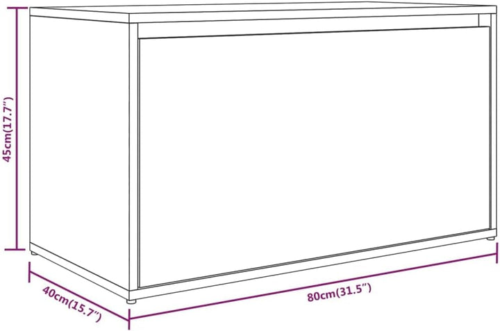 ZQQLVOO Couch hocker Badhocker mit Stauraum Bettbank Hocker mit Stauraum Flur Möbel Flurbank 80x40x4