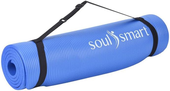 Yogamatte rutschfest Trainingsmatte für Fitness, Pilates & leichte Reisematte für zu Hause oder drau