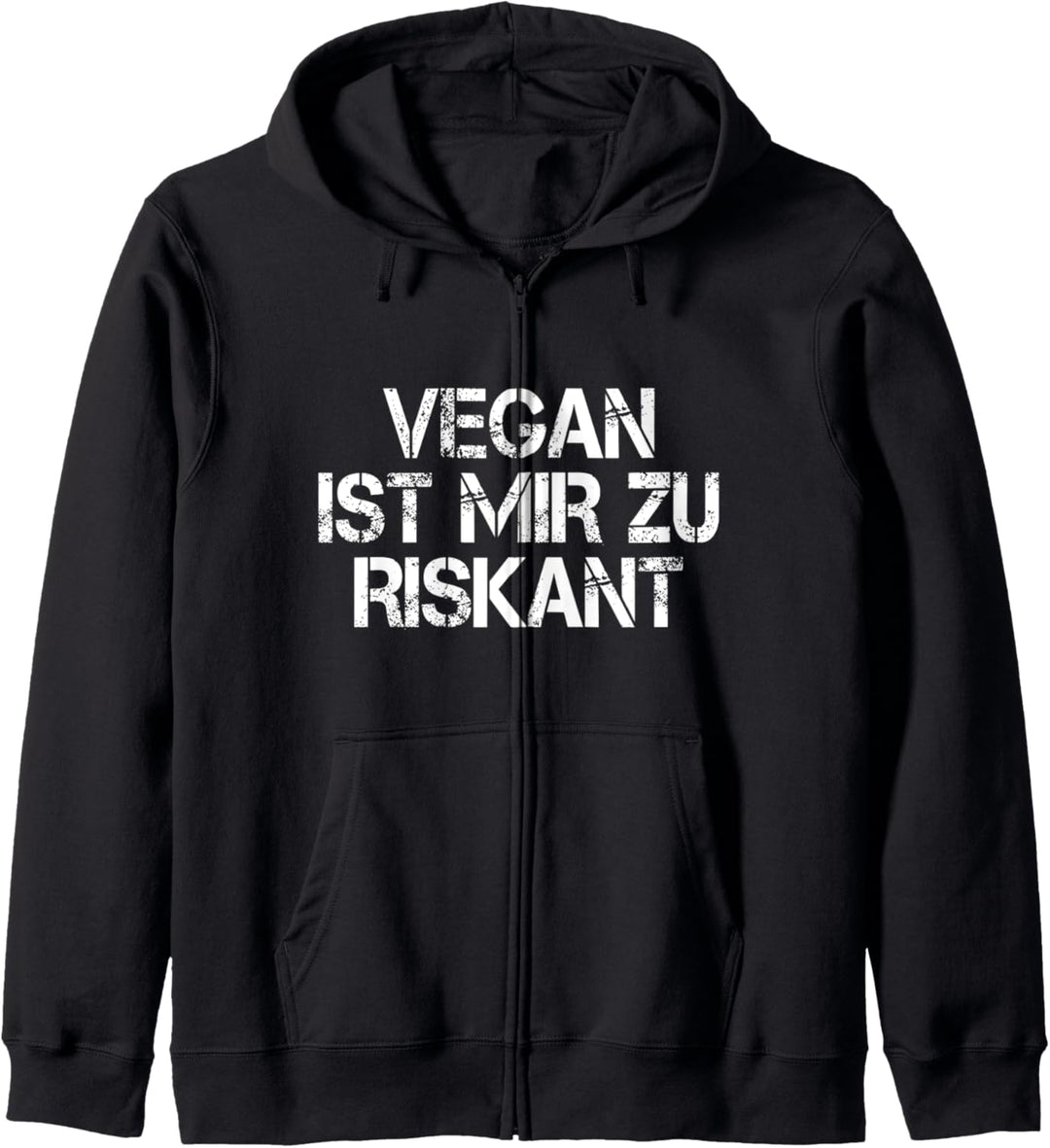 Vegan Ist Mir Zu Riskant Bodybuilding Gym Kraftsport Kapuzenjacke